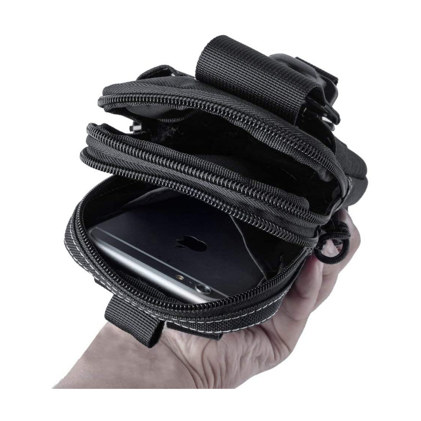 JupiterGear Tactical MOLLE Military Pouch Waist Bag for Hiking,*