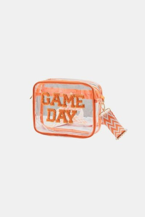 Zenana GAME DAY Stadium Approved Transparent Crossbody Bag *