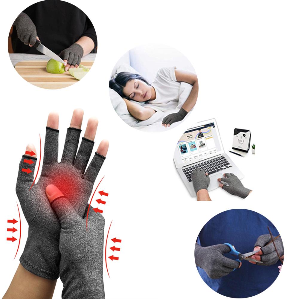 1 Pair Compression Arthritis Gloves Arthritic Joint Pain Relief Gloves *