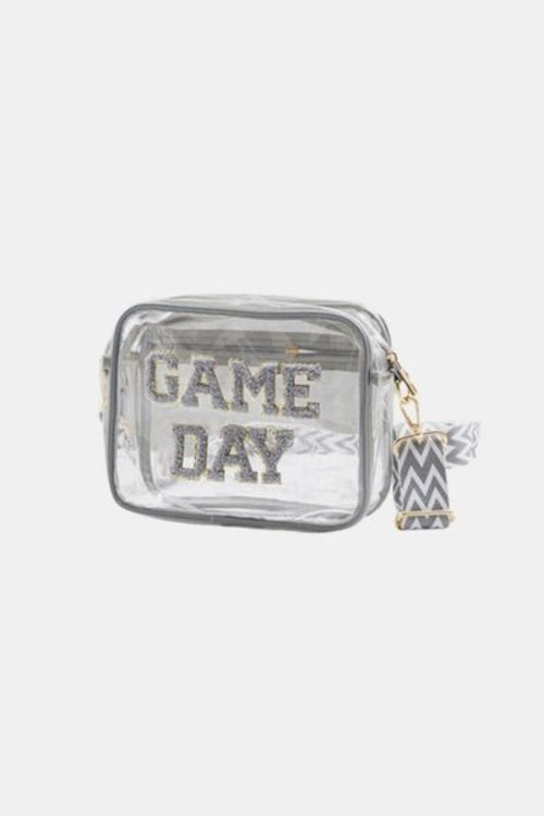 Zenana GAME DAY Stadium Approved Transparent Crossbody Bag *
