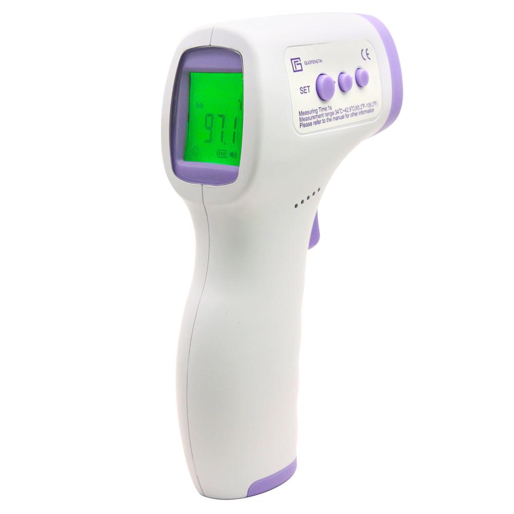 LCD Screen Digital No-Contact Forehead Infrared Forehead Thermometer *