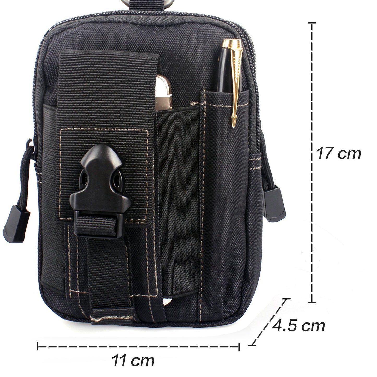 Compact Multi-Purpose Gadget Pouch Waist Bag *