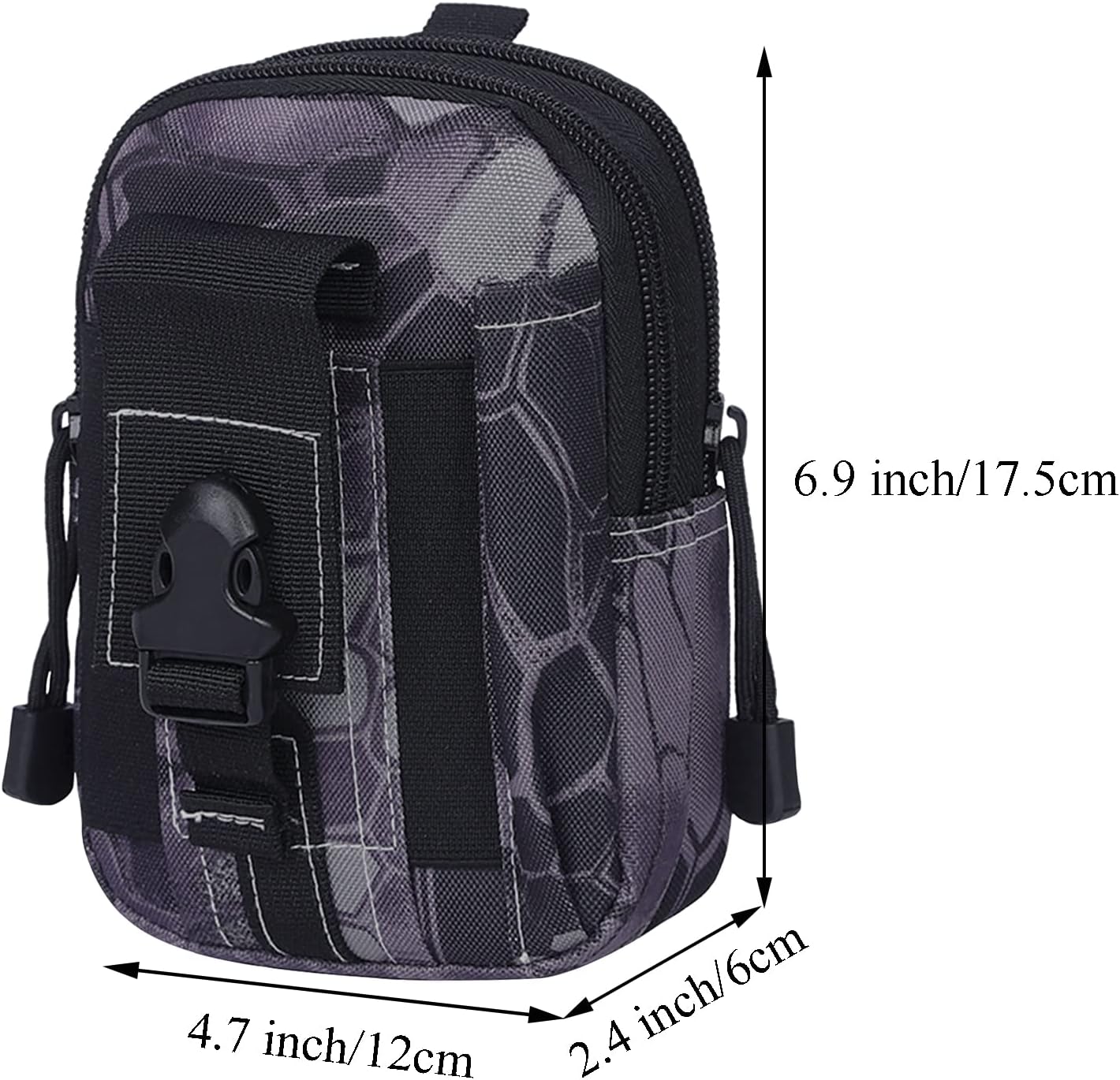 JupiterGear Tactical MOLLE Military Pouch Waist Bag for Hiking,*