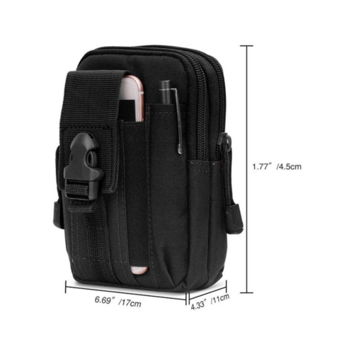 JupiterGear Tactical MOLLE Military Pouch Waist Bag for Hiking,*