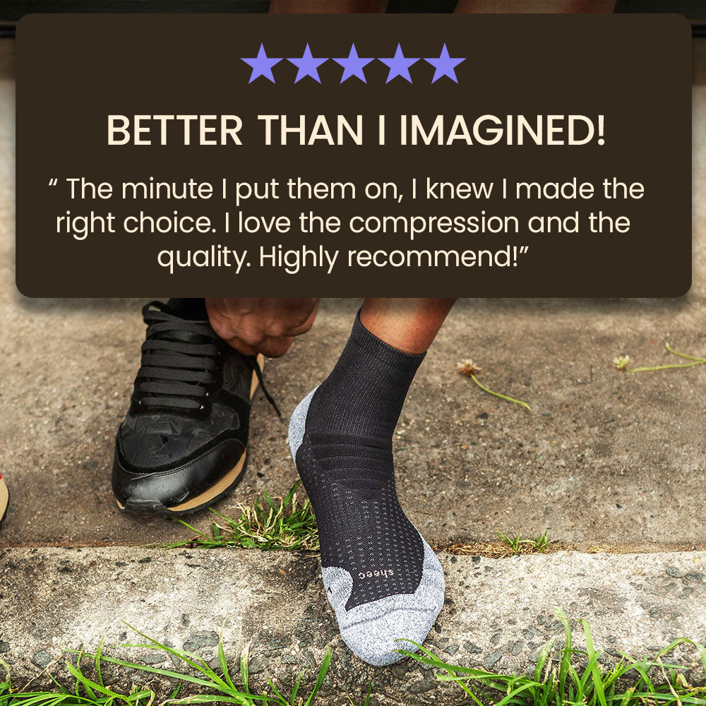 ComFits Compression Quarter Socks | CHALK WHITE *