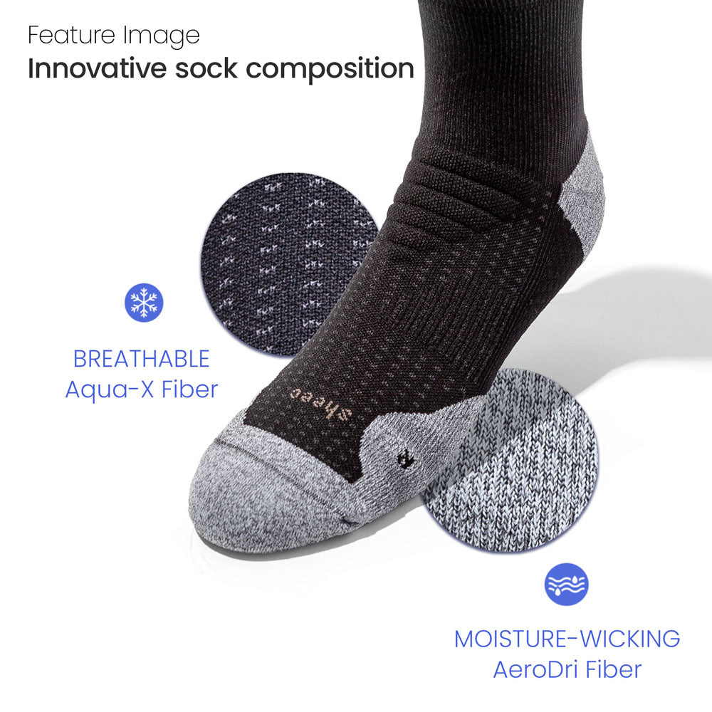 ComFits Compression Quarter Socks | CHALK WHITE *