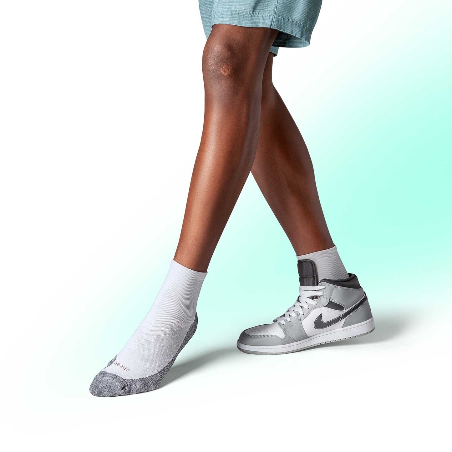 ComFits Compression Quarter Socks | CHALK WHITE *