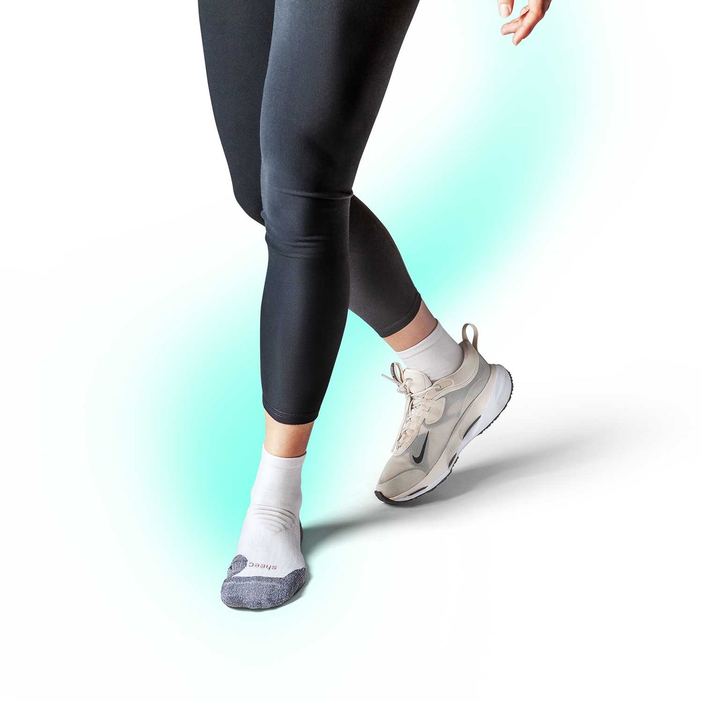 ComFits Compression Quarter Socks | CHALK WHITE *