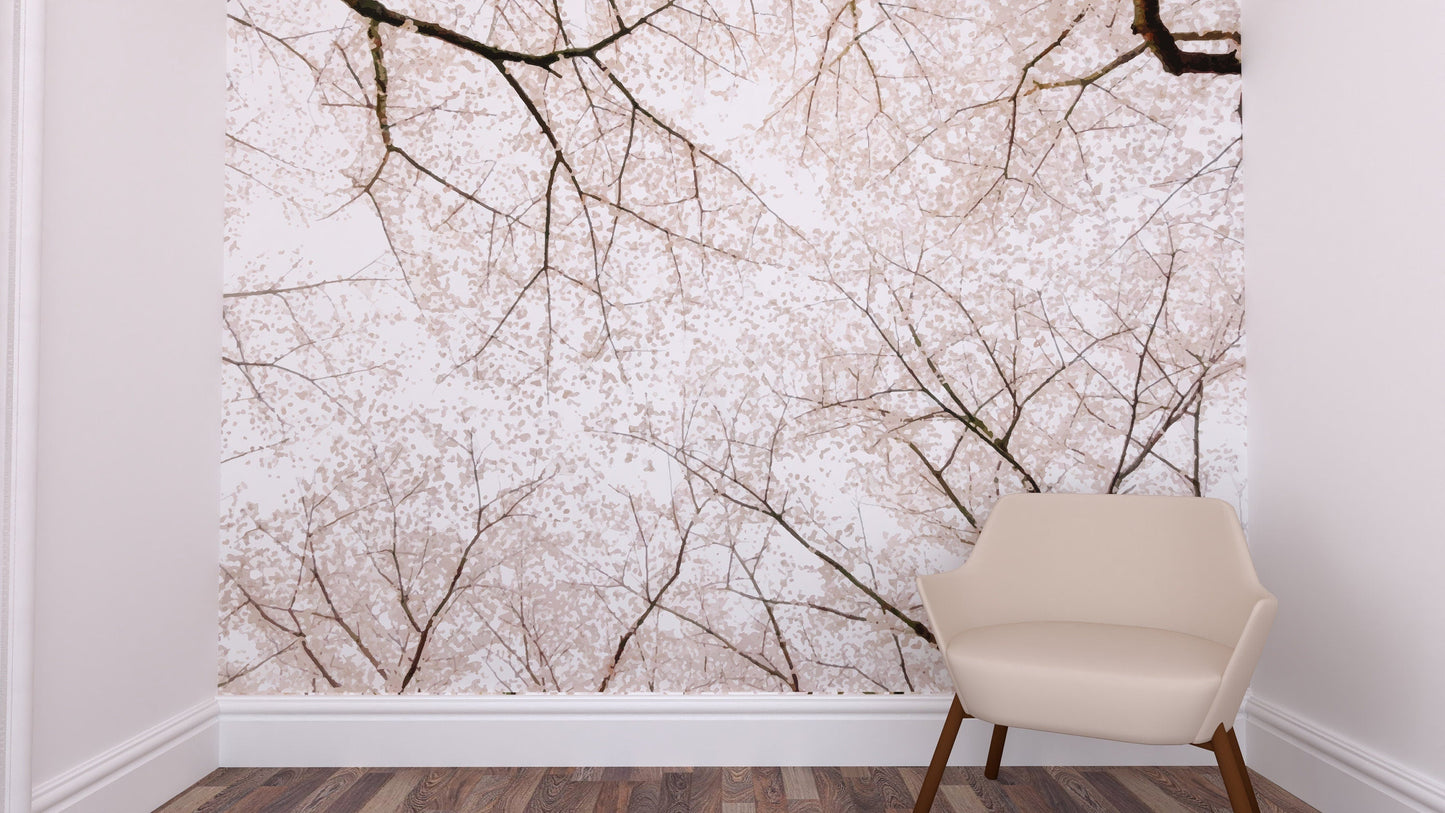 Cherry blossom mural*