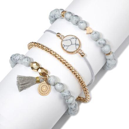 Four Piece Bracelet Set *