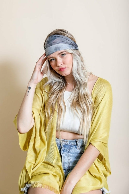 Wide Tie-Dye Headband *