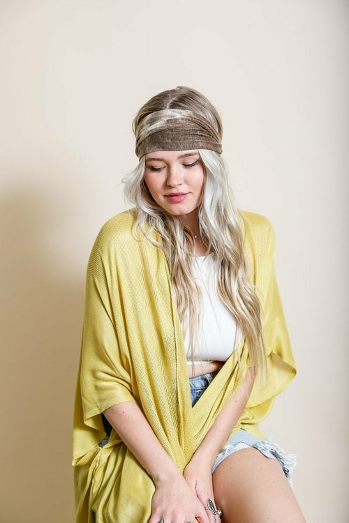 Wide Tie-Dye Headband *