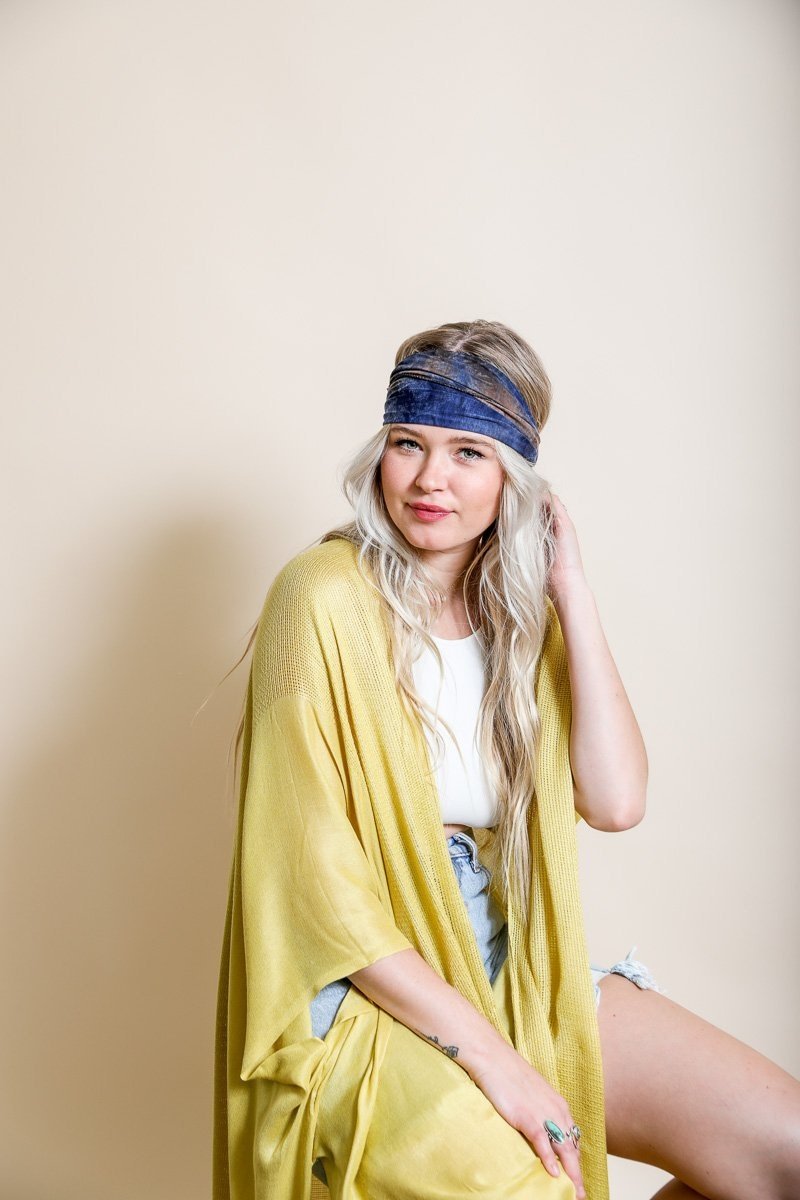 Wide Tie-Dye Headband *