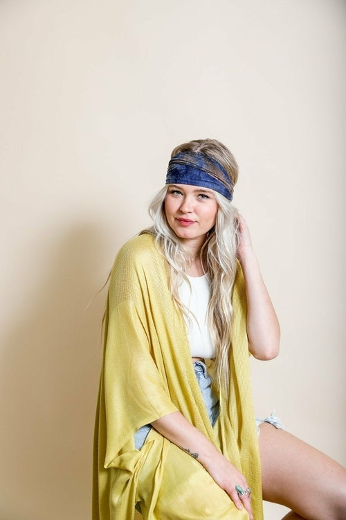 Wide Tie-Dye Headband *