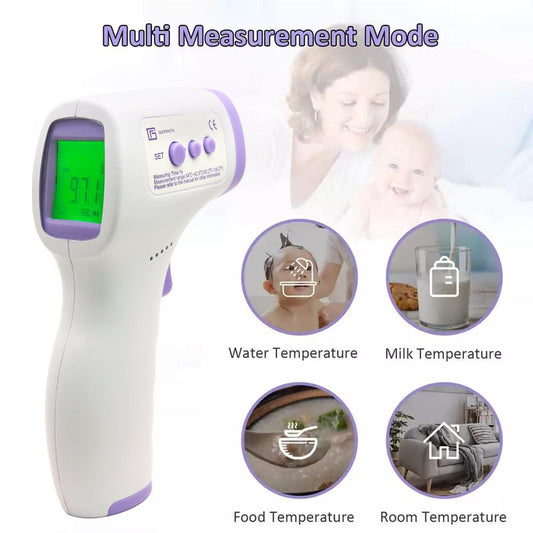 LCD Screen Digital No-Contact Forehead Infrared Forehead Thermometer *