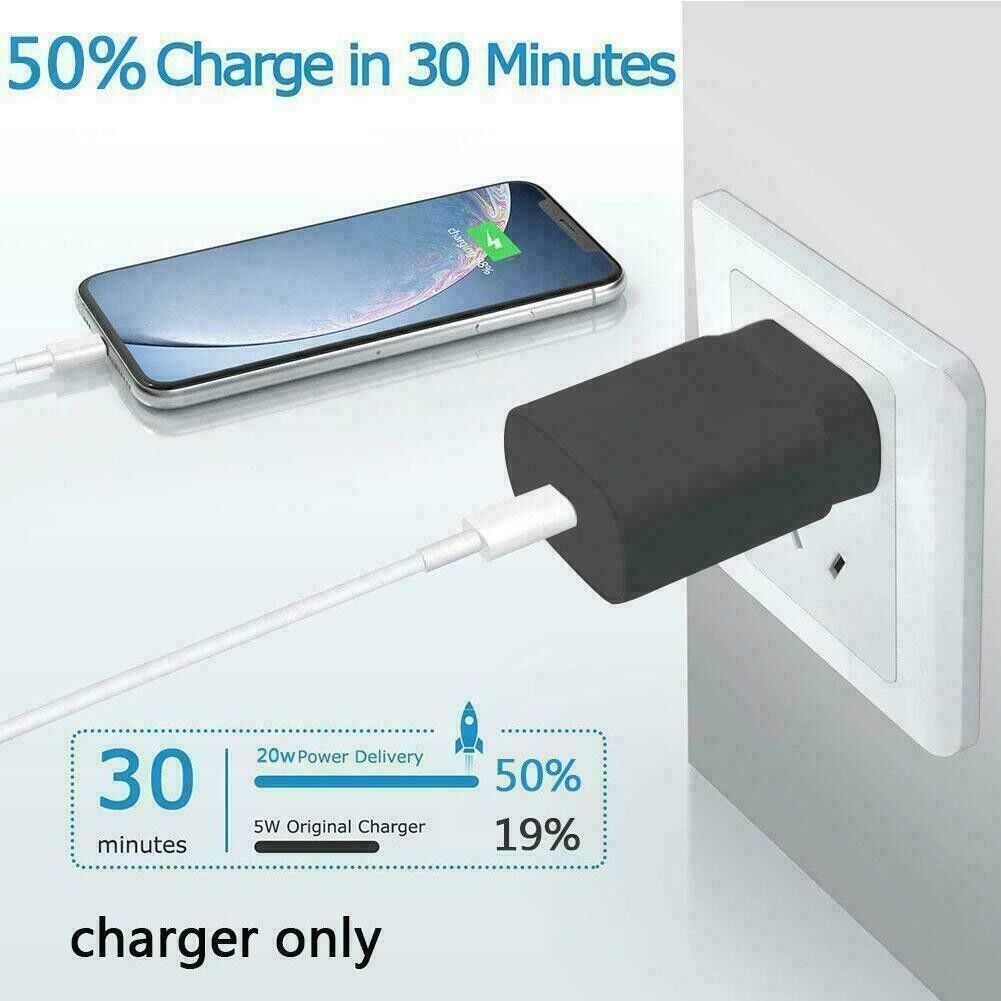 25w Super Fast Charger Type USB-C 10FT Cable For Samsung Galaxy S23 *