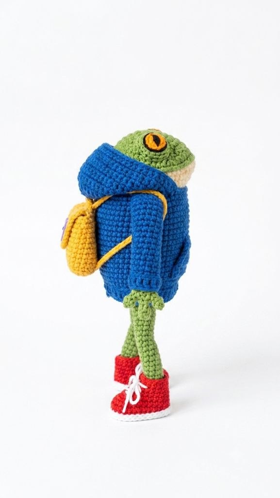 Amigurumi Rana de Crochet Hecha a Mano (Por Encargo)