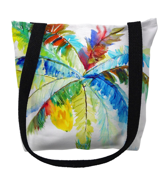 Betsy Drake TY1094S 13 x 13 in. Big Palm Small Tote Bag