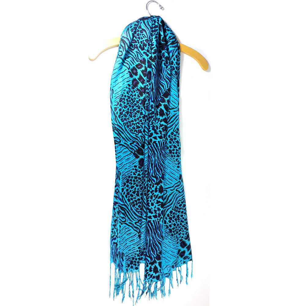 Animal Print Cotton Fabric Stole Pattern*