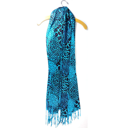 Animal Print Cotton Fabric Stole Pattern*