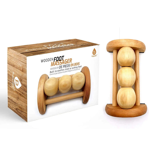 All Natural Wooden Foot Massager Roller *