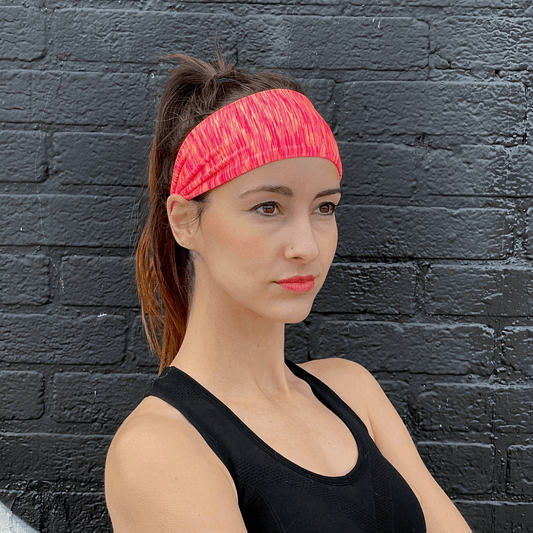 Extra-Wide Sport and Fitness Sweat-Wicking Headband *